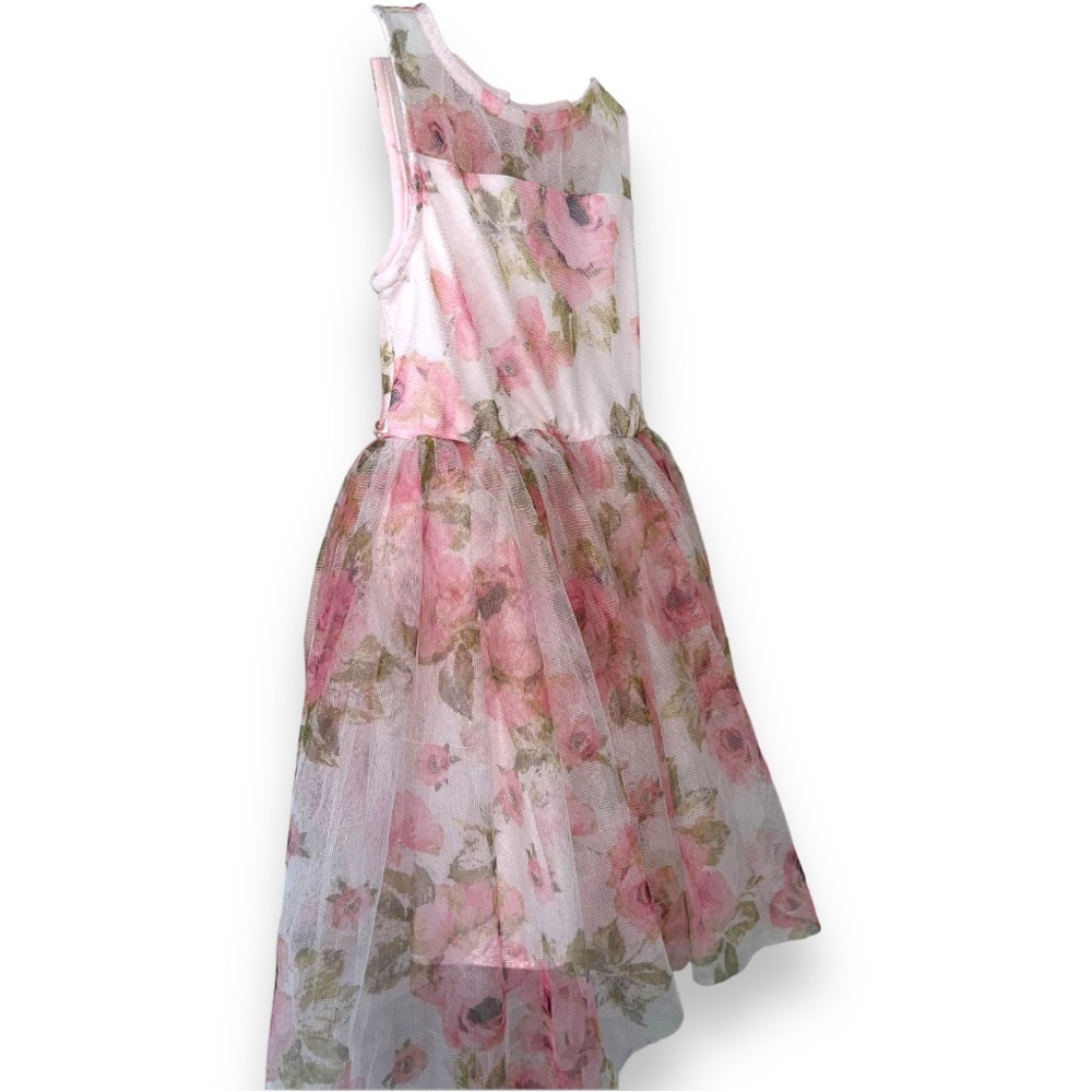 Zenzi Girls Tulle Flower Formal Dress Size XS (4-6) - Picture 6 of 11